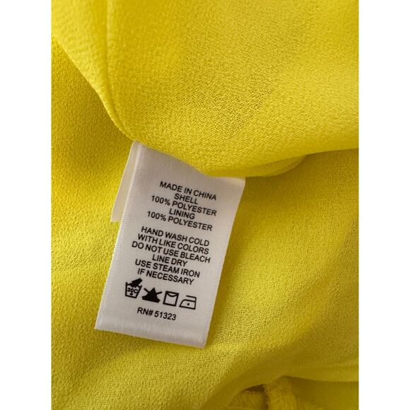 NEW CECE Women's Lemon Drop Floral Print Ruffle Mini Dress Size US 6 - Picture 7 of 7